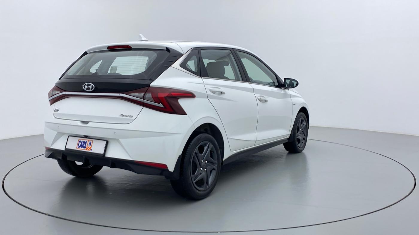 2020 Hyundai NEW I20 SPORTZ 1.0T GDI IMT, Petrol, Manual, 12,445 km, Right Back Diagonal