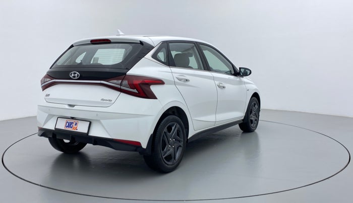 2020 Hyundai NEW I20 SPORTZ 1.0T GDI IMT, Petrol, Manual, 12,445 km, Right Back Diagonal