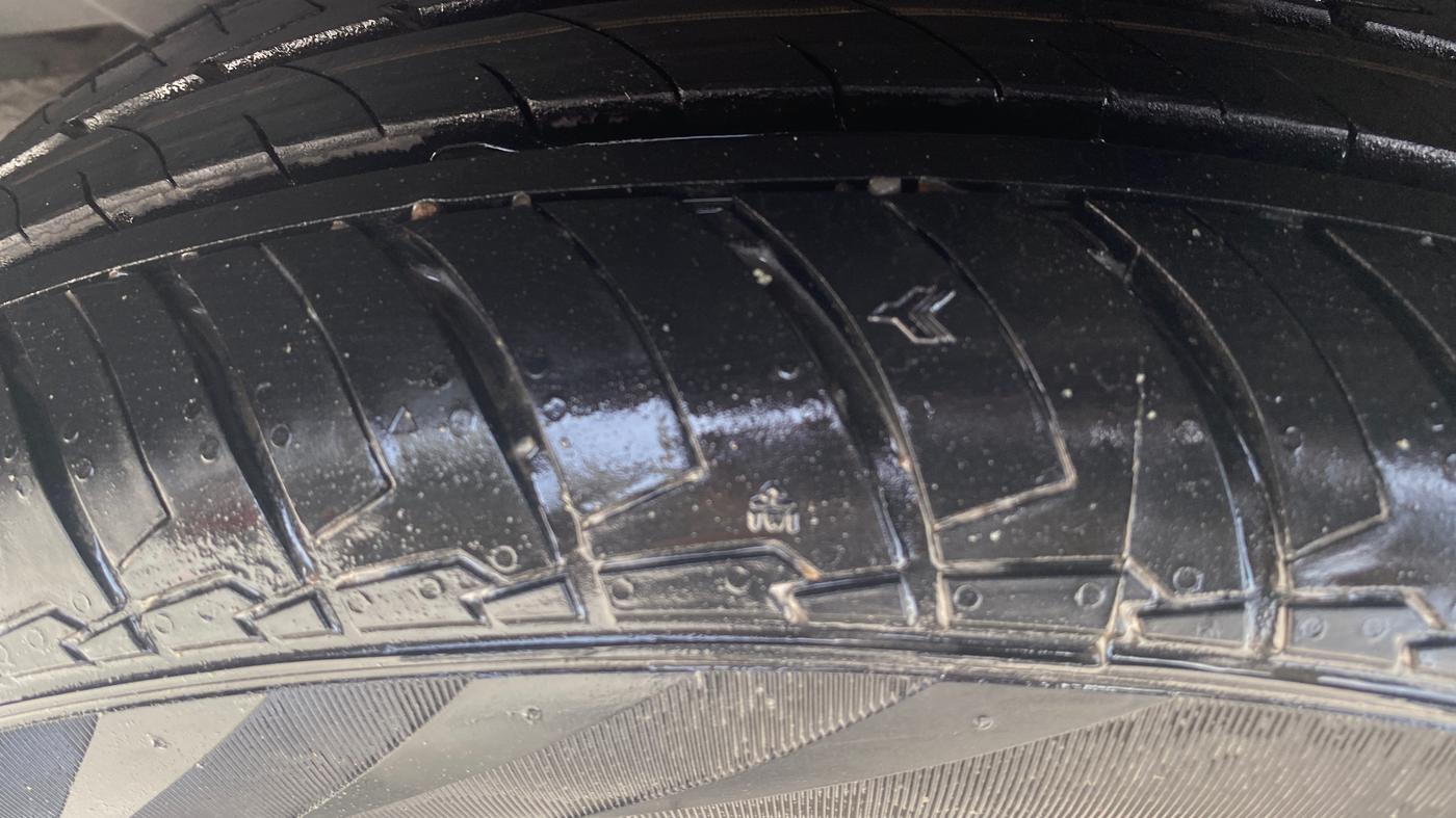 2020 Tata TIGOR XZA PLUS PETROL, Petrol, Automatic, 35,330 km, Left Rear Tyre Tread