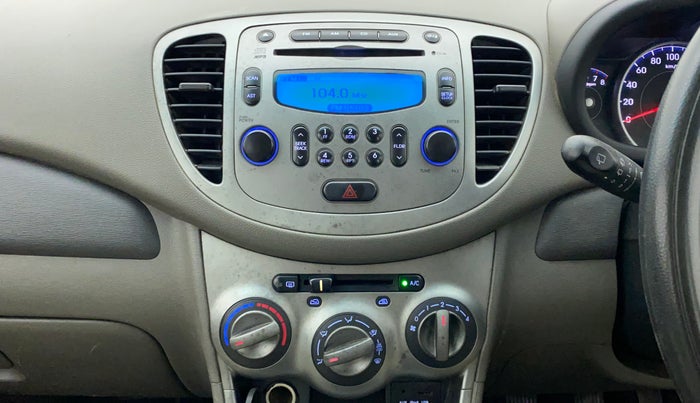 2011 Hyundai i10 SPORTZ 1.2, Petrol, Manual, 66,471 km, Air Conditioner