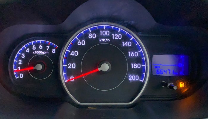 2011 Hyundai i10 SPORTZ 1.2, Petrol, Manual, 66,471 km, Odometer Image