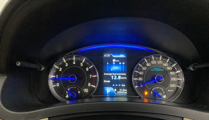 2023 Maruti Ciaz ALPHA  AT 1.5 SHVS PETROL, Petrol, Automatic, 53,557 km, Odometer Image