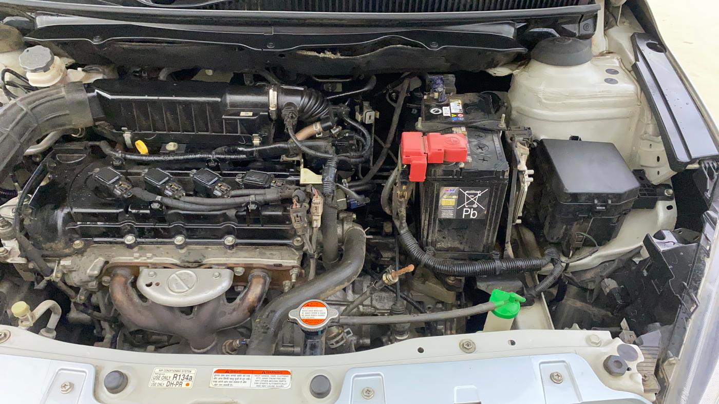 2023 Maruti Ciaz ALPHA  AT 1.5 SHVS PETROL, Petrol, Automatic, 53,557 km, Engine View - Left