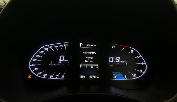 2022 Hyundai Verna SX (O) 1.5 VTVT IVT, Petrol, Automatic, 42,753 km, Odometer Image