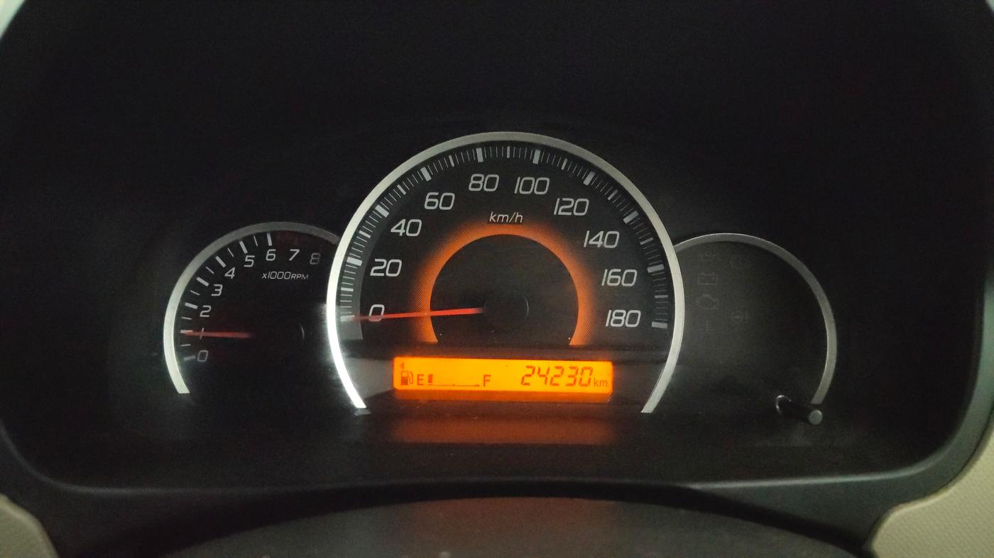 2016 Maruti Wagon R 1.0 VXI, Petrol, Manual, 24,203 km, Odometer Image