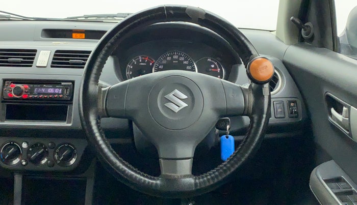 2011 Maruti Swift VXI, Petrol, Manual, 94,660 km, Steering Wheel Close Up