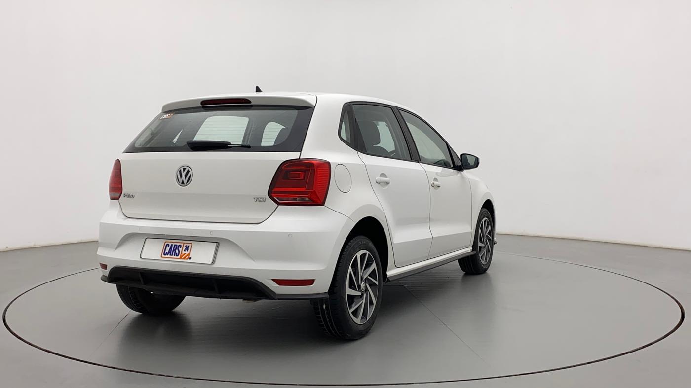 2021 Volkswagen Polo COMFORTLINE 1.0L MPI, Petrol, Manual, 49,069 km, Right Back Diagonal