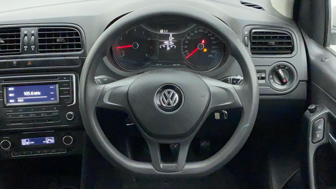 2021 Volkswagen Polo COMFORTLINE 1.0L MPI, Petrol, Manual, 49,069 km, Steering Wheel Close Up