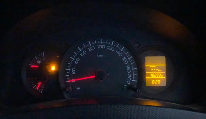 2017 Maruti Swift LXI (O), Petrol, Manual, 78,285 km, Odometer Image