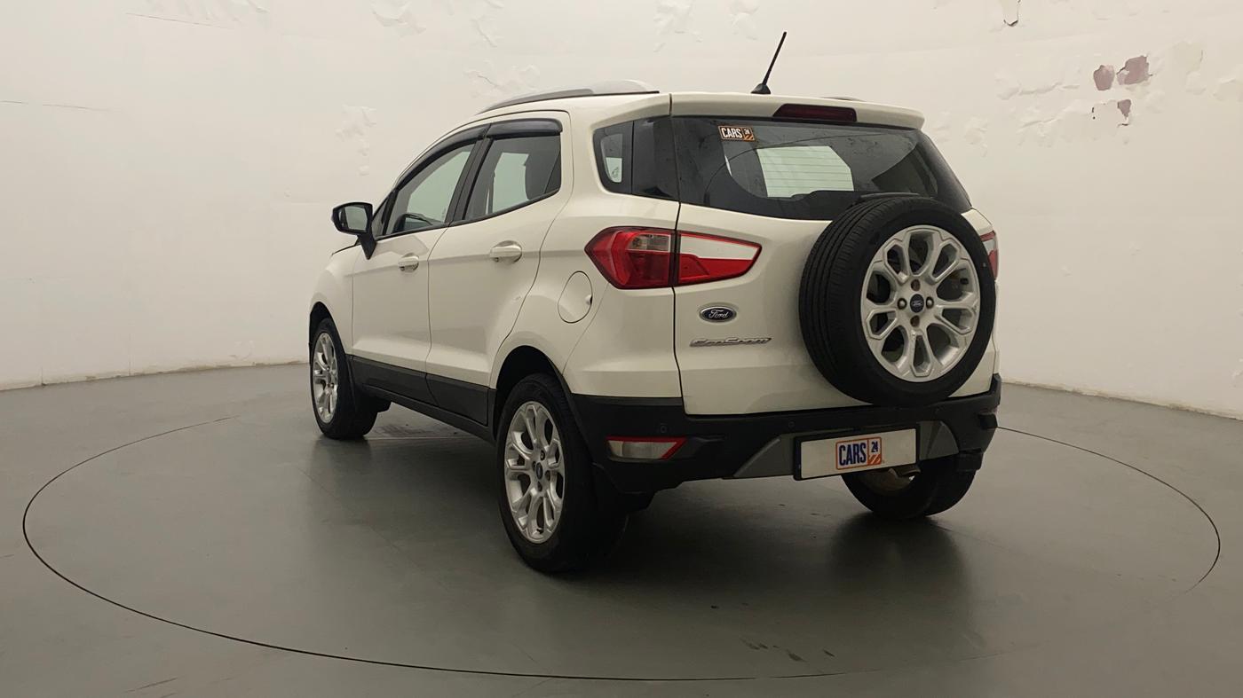 2017 Ford Ecosport TITANIUM + 1.5L PETROL AT, Petrol, Automatic, 50,426 km, Left Back Diagonal