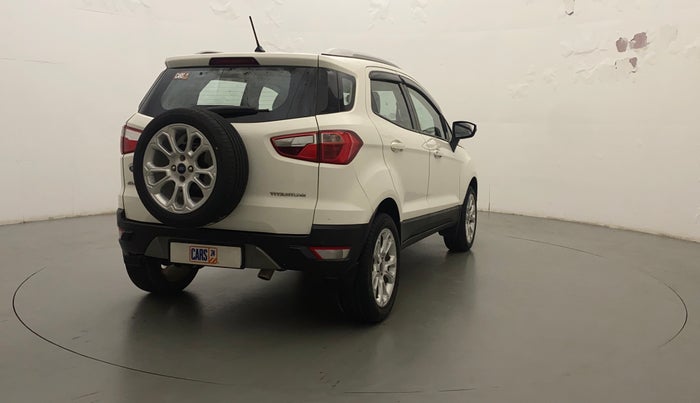 2017 Ford Ecosport TITANIUM + 1.5L PETROL AT, Petrol, Automatic, 50,426 km, Right Back Diagonal