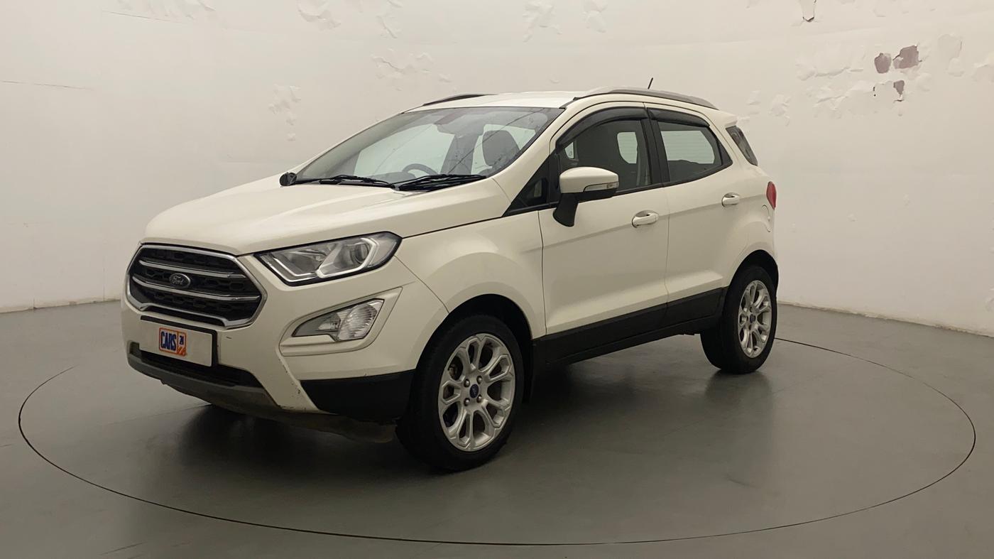 2017 Ford Ecosport TITANIUM + 1.5L PETROL AT, Petrol, Automatic, 50,426 km, Left Front Diagonal