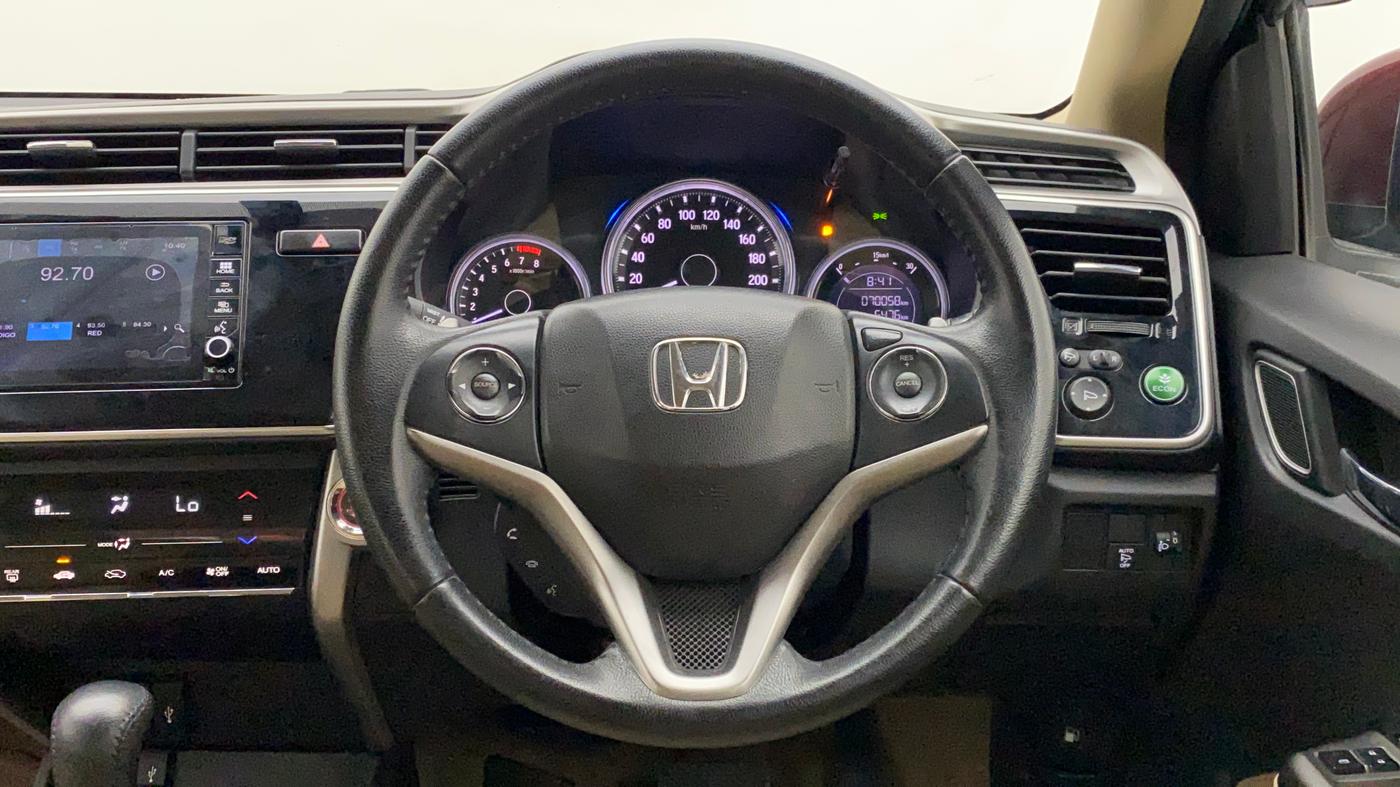 2017 Honda City 1.5L I-VTEC VX CVT, Petrol, Automatic, 70,137 km, Steering Wheel Close Up