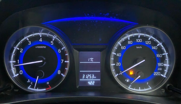 2018 Maruti Baleno DELTA 1.2 K12, Petrol, Manual, 31,209 km, Odometer Image
