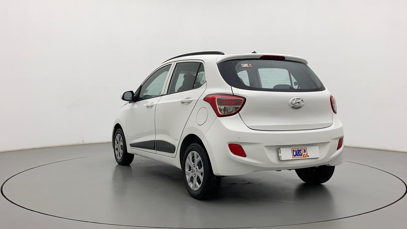 2015 Hyundai Grand i10 SPORTZ 1.2 KAPPA VTVT, Petrol, Manual, 60,079 km, Left Back Diagonal