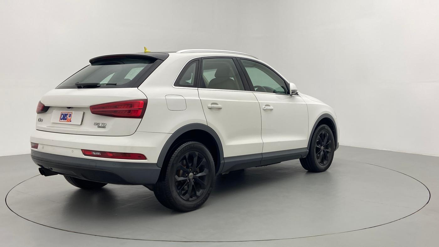 2015 Audi Q3 35 TDI Quattro, Diesel, Automatic, 75,478 km, Right Back Diagonal