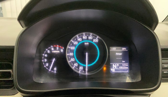 2019 Maruti IGNIS ZETA 1.2 AMT, Petrol, Automatic, 49,617 km, Odometer Image