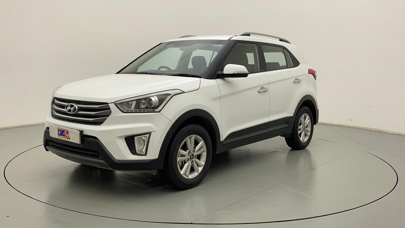2015 Hyundai Creta SX PLUS 1.6 PETROL, Petrol, Manual, 65,142 km, Left Front Diagonal