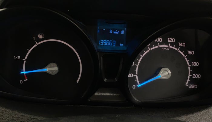 2013 Ford Ecosport AMBIENTE 1.5L DIESEL, Diesel, Manual, 1,39,659 km, Odometer Image