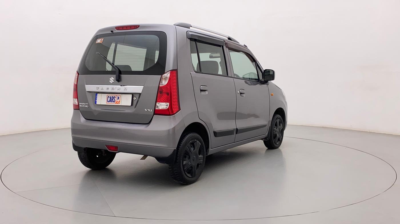 2011 Maruti Wagon R 1.0 VXI, Petrol, Manual, 61,600 km, Right Back Diagonal