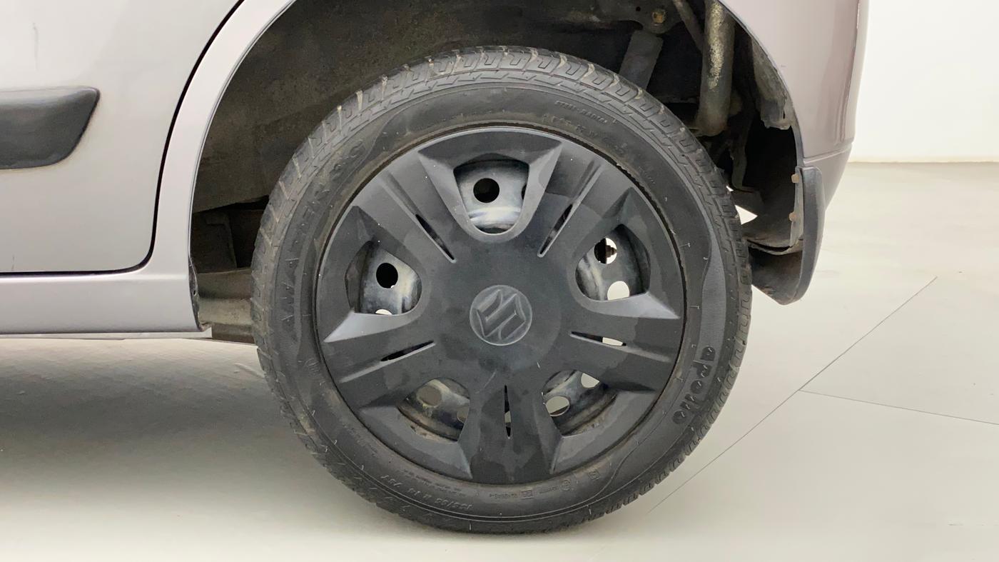 2011 Maruti Wagon R 1.0 VXI, Petrol, Manual, 61,600 km, Left Rear Wheel