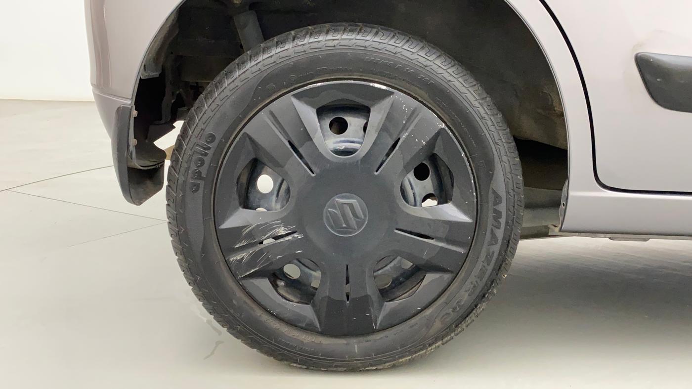 2011 Maruti Wagon R 1.0 VXI, Petrol, Manual, 61,600 km, Right Rear Wheel