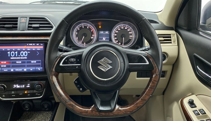 2019 Maruti Dzire ZXI AMT, Petrol, Automatic, 35,812 km, Steering Wheel Close Up