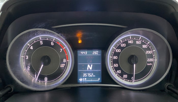 2019 Maruti Dzire ZXI AMT, Petrol, Automatic, 35,812 km, Odometer Image