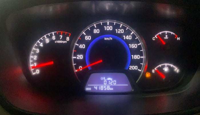 2016 Hyundai Grand i10 SPORTZ 1.2 KAPPA VTVT, Petrol, Manual, 41,848 km, Odometer Image