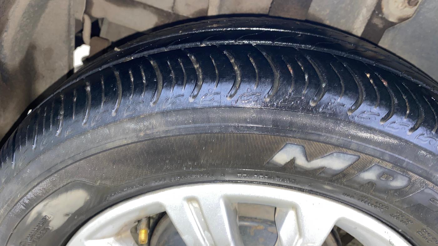 2018 Tata Tiago XZA PETROL, Petrol, Automatic, 80,434 km, Right Rear Tyre Tread