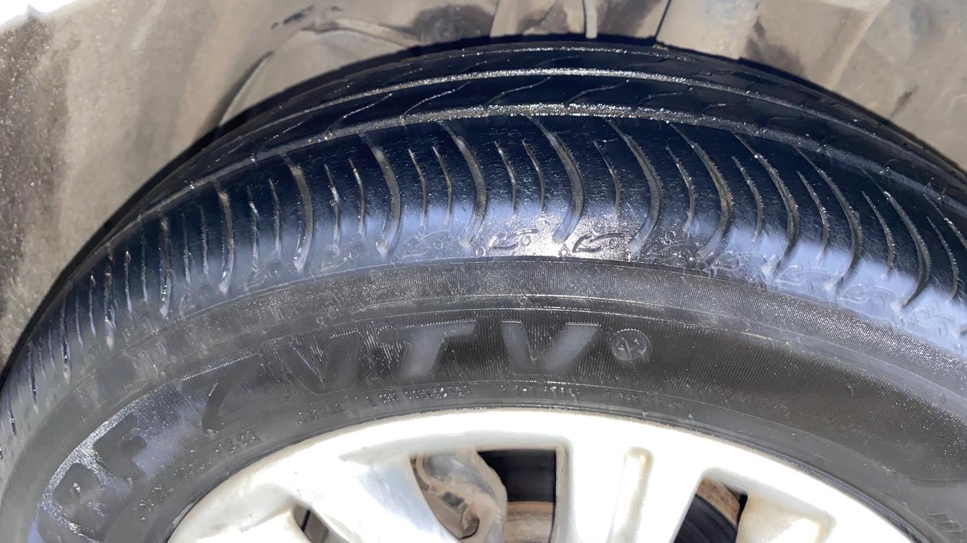 2018 Tata Tiago XZA PETROL, Petrol, Automatic, 80,434 km, Left Front Tyre Tread