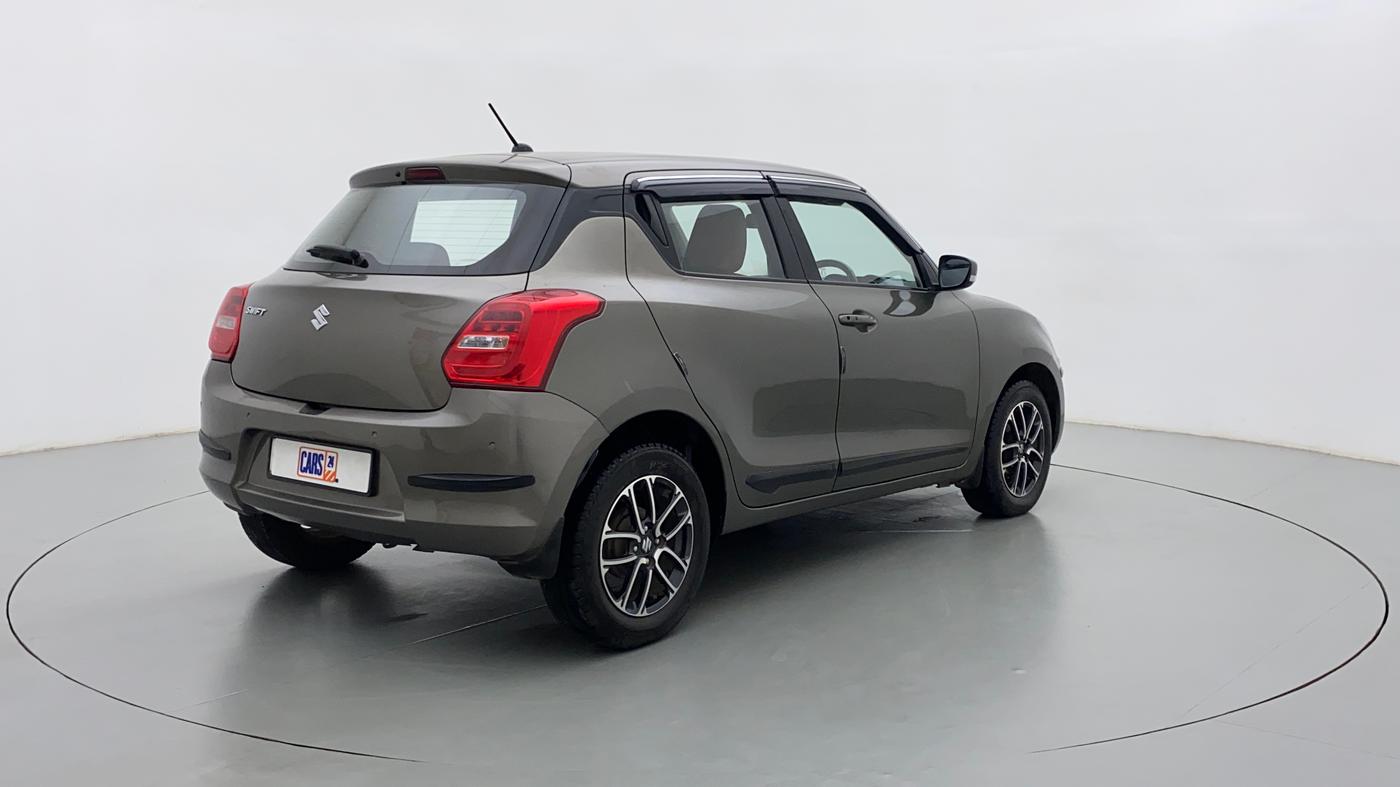 2020 Maruti Swift ZXI + AMT, Petrol, Automatic, 76,260 km, Right Back Diagonal