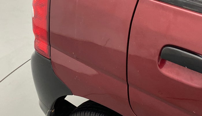2012 Maruti Alto LXI, Petrol, Manual, 11,969 km, Right quarter panel - Minor scratches