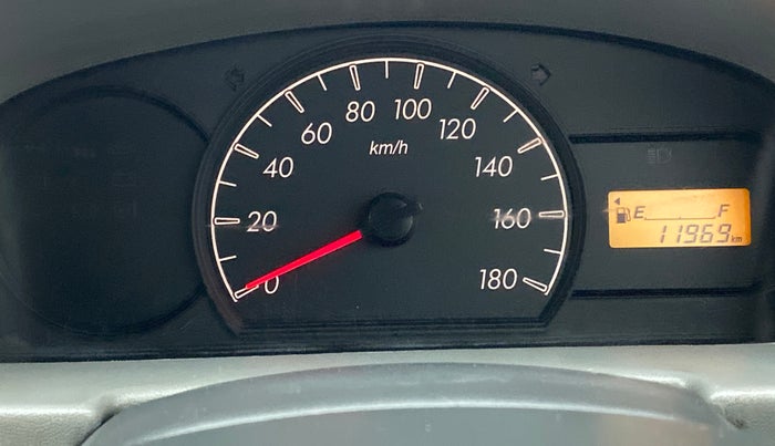 2012 Maruti Alto LXI, Petrol, Manual, 11,969 km, Odometer Image