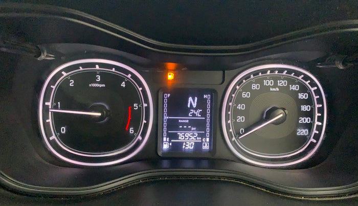 2019 Maruti Vitara Brezza ZDI PLUS AT DUAL TONE, Diesel, Automatic, 76,908 km, Odometer Image
