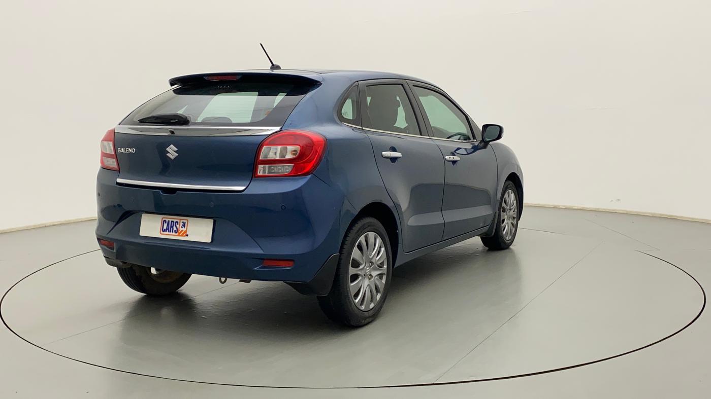 2016 Maruti Baleno ALPHA PETROL 1.2, Petrol, Manual, 91,980 km, Right Back Diagonal