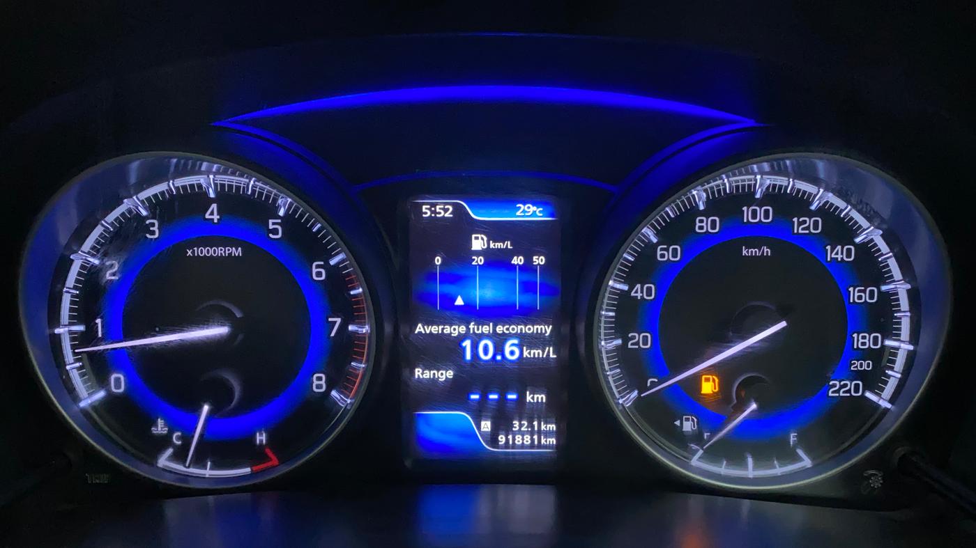 2016 Maruti Baleno ALPHA PETROL 1.2, Petrol, Manual, 91,980 km, Odometer Image