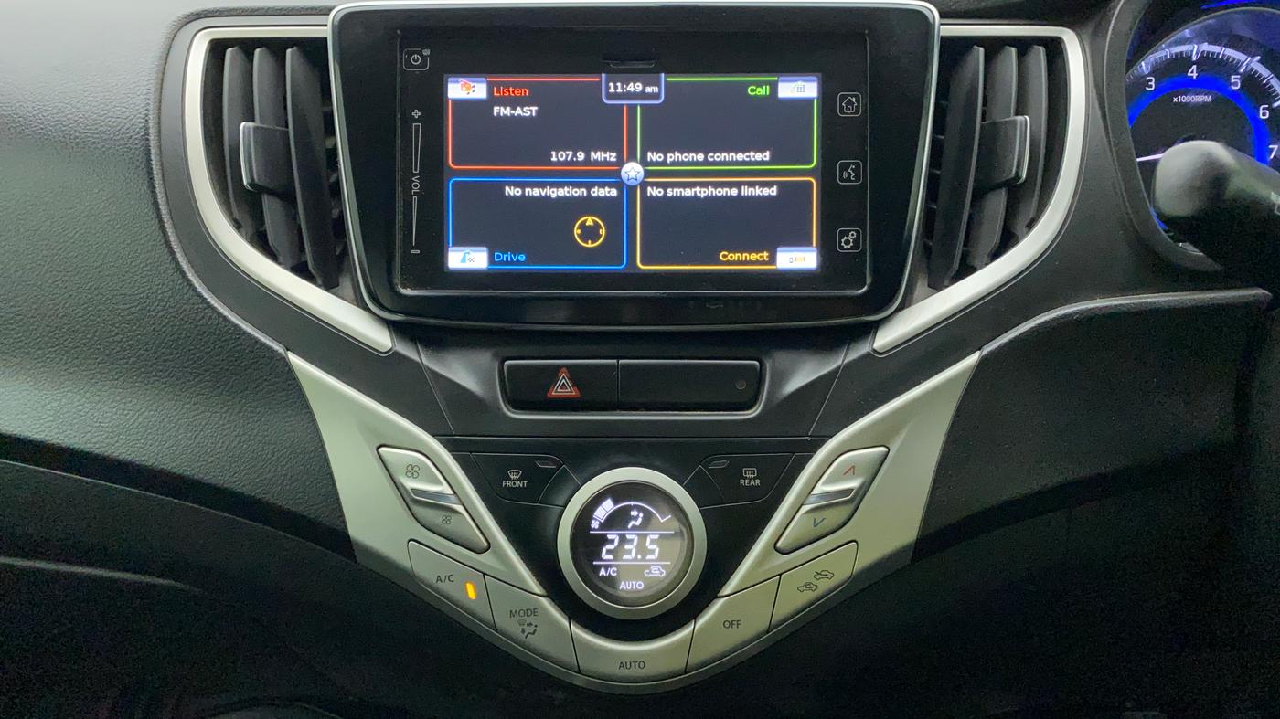 2016 Maruti Baleno ALPHA PETROL 1.2, Petrol, Manual, 91,980 km, Air Conditioner