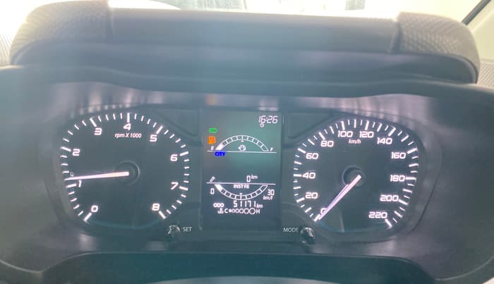 2021 Tata ALTROZ XT PETROL, Petrol, Manual, 51,137 km, Odometer Image