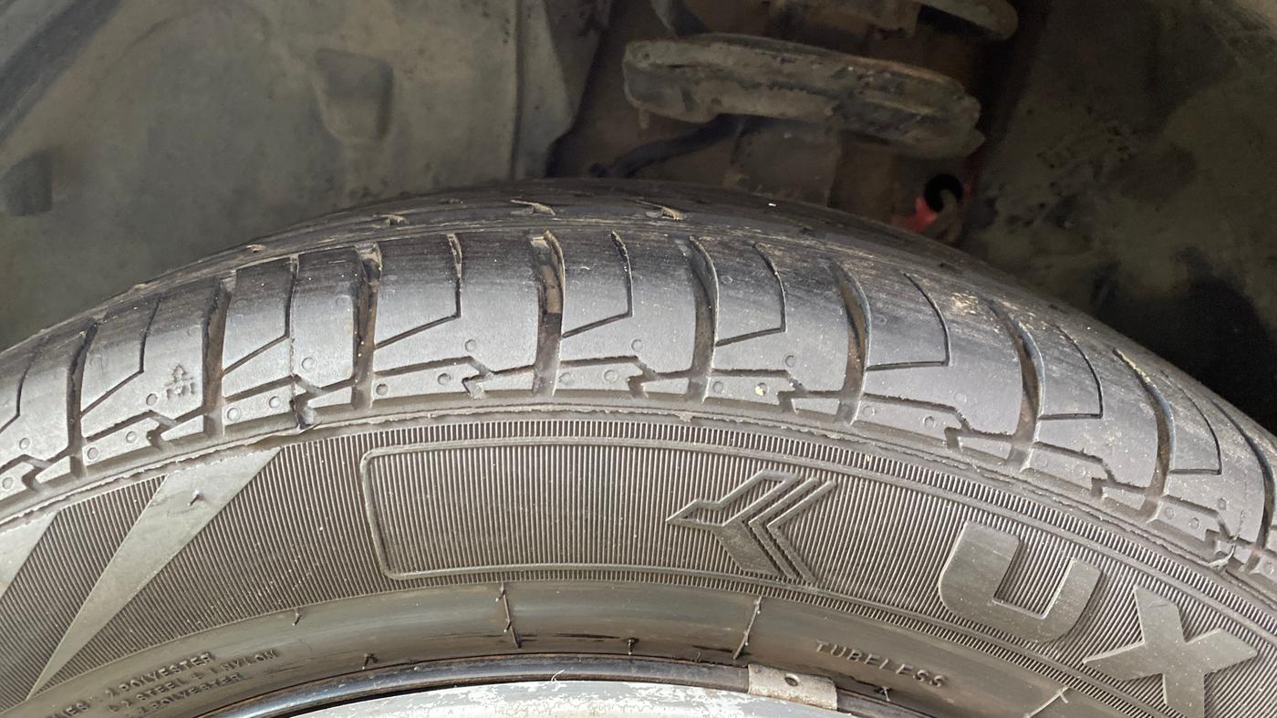 2021 Tata ALTROZ XT PETROL, Petrol, Manual, 51,137 km, Left Front Tyre Tread