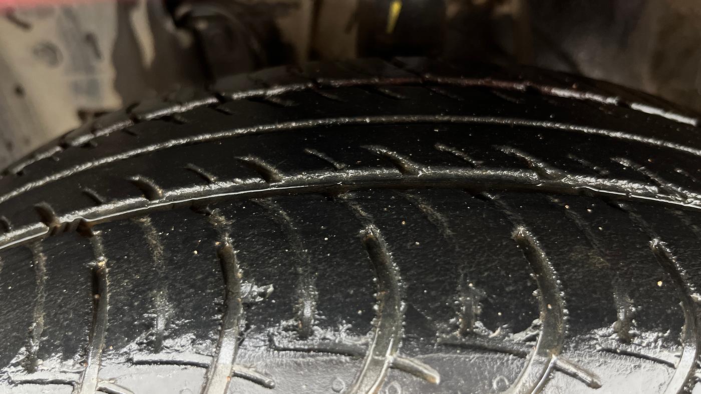 2019 Datsun Go T(O) CVT, Petrol, Automatic, 46,296 km, Left Front Tyre Tread