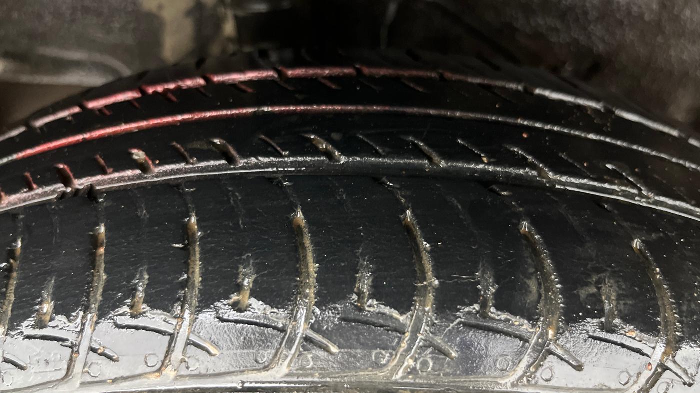 2019 Datsun Go T(O) CVT, Petrol, Automatic, 46,296 km, Right Rear Tyre Tread