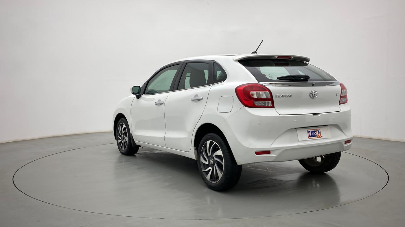 2019 Toyota Glanza V CVT, Petrol, Automatic, 39,014 km, Left Back Diagonal