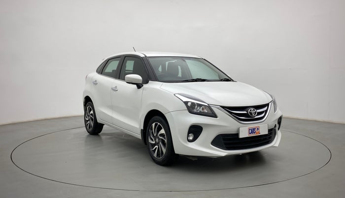 2019 Toyota Glanza V CVT, Petrol, Automatic, 39,014 km, Right Front Diagonal
