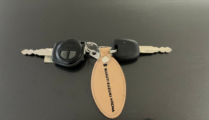 2020 Maruti S PRESSO VXI+, Petrol, Manual, 34,505 km, Key Close Up