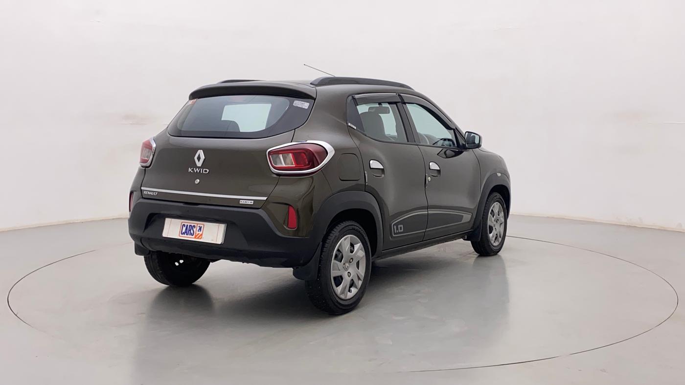 2020 Renault Kwid RXT 1.0 AMT (O), Petrol, Automatic, 26,255 km, Right Back Diagonal