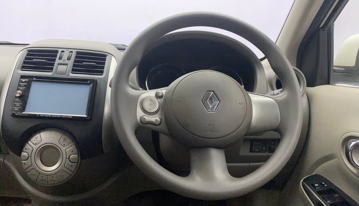 2014 Renault Scala RXL DIESEL, Diesel, Manual, 1,15,385 km, Steering Wheel Close Up