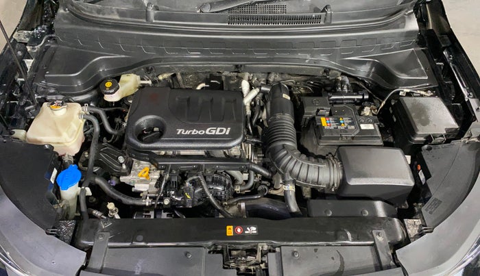 2024 KIA SONET HTX PLUS 1.0 TURBO PETROL IMT, Petrol, Manual, 16,604 km, Engine View