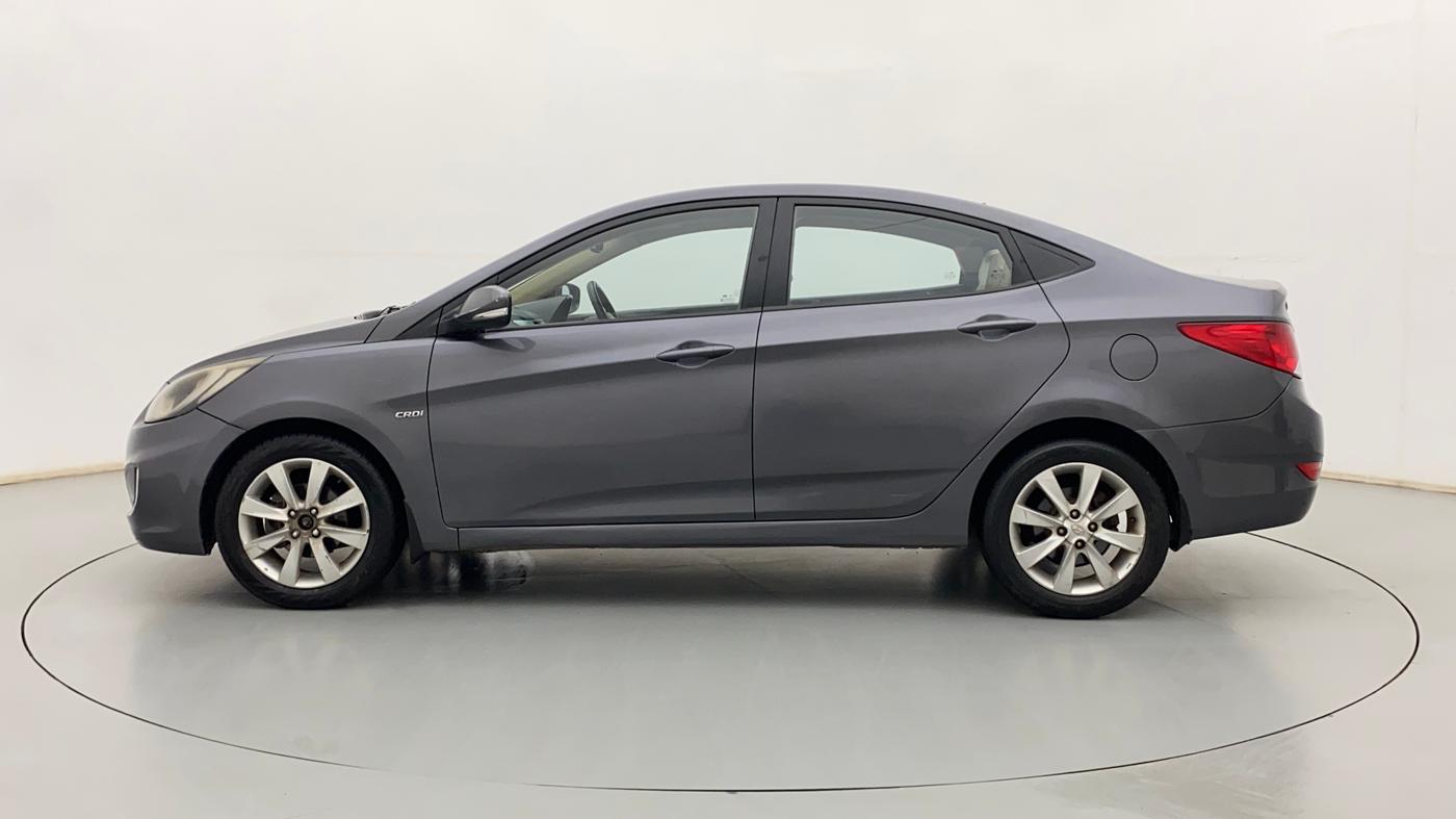 2012 Hyundai Verna FLUIDIC 1.6 CRDI SX, CNG, Manual, 1,19,444 km, Left Side
