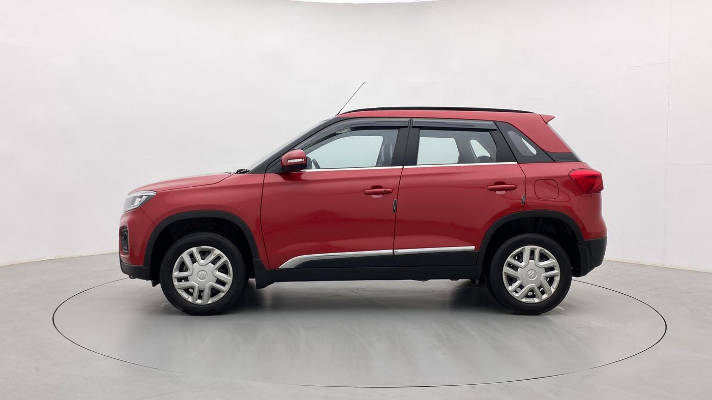 2022 Maruti BREZZA VXI AT SMART HYBRID, Petrol, Automatic, 15,524 km, Left Side